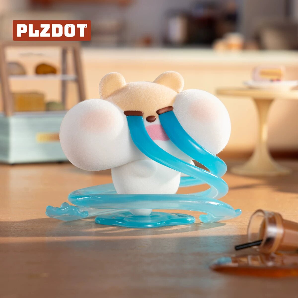 PLZDOT Мышка с молочным чаем Серия Застывший момент плюшевая кукла фигурка скин Плач подтвержденная