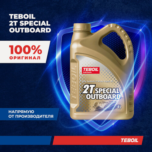 Изображение товара Моторное масло TEBOIL 2T SPECIAL OUTBOARD, 4 л