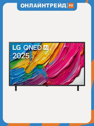Изображение товара Телевизор LG 50QNED80A6A. ARUG, 4K Ultra HD, черный