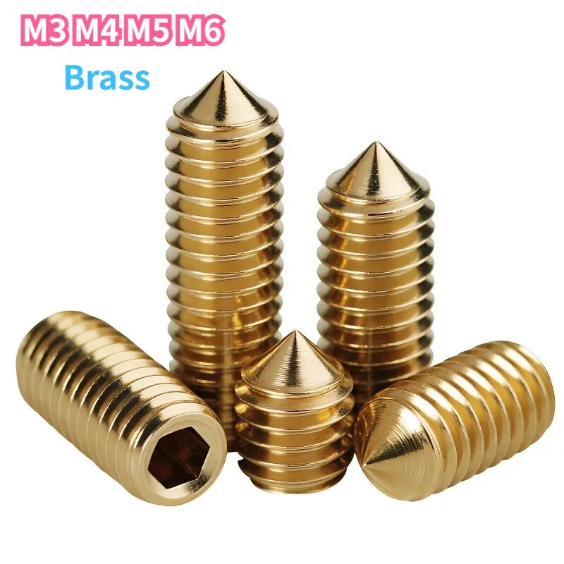 Латунные установочные винты M3 M4 M5 M6
