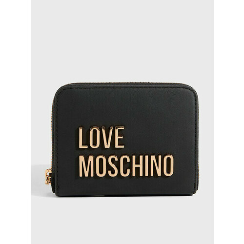 фото Кошелек love moschino, черный/золотой