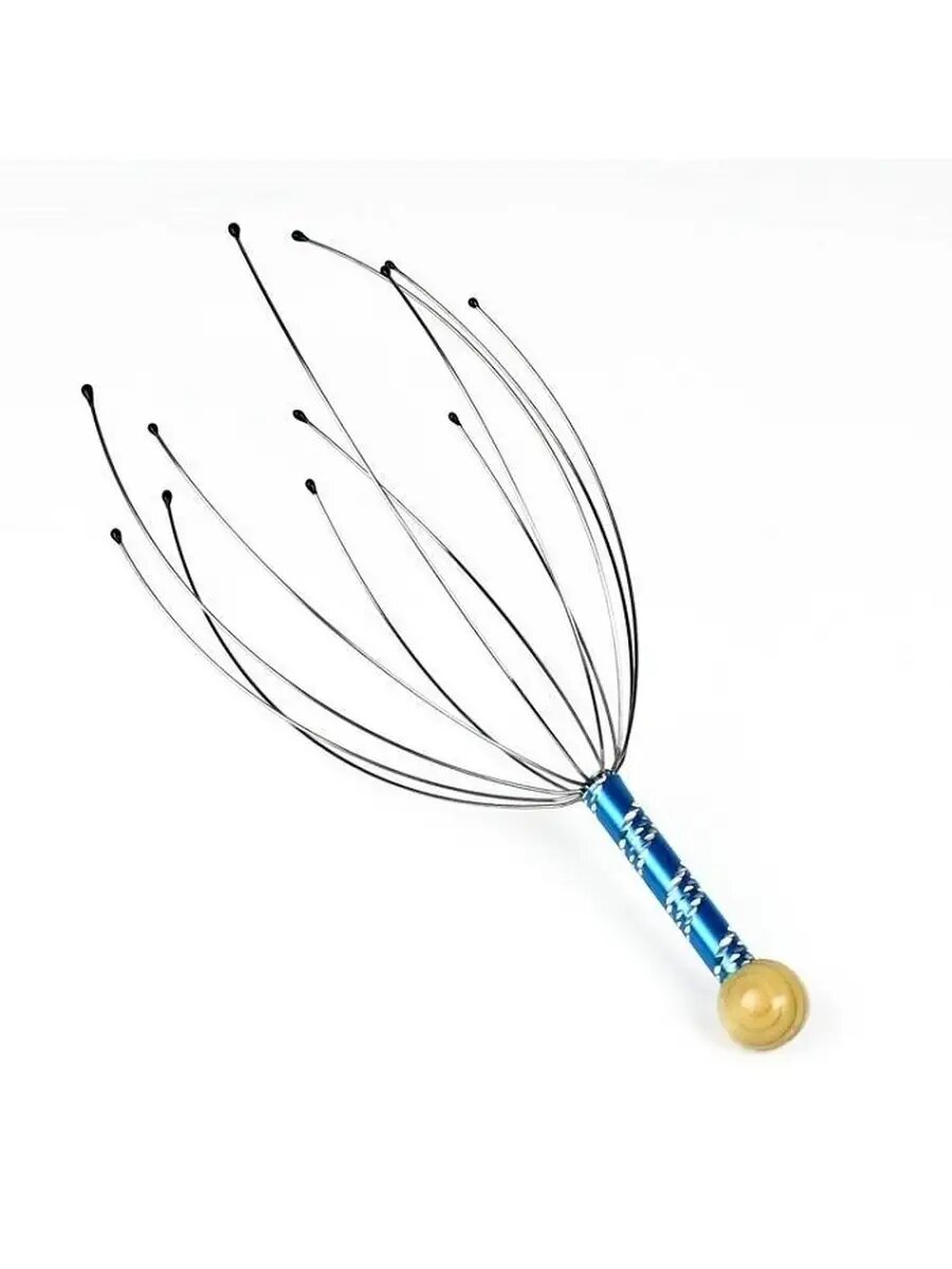 Массажер для головы Мурашка, расслабляющий. Массажёр для головы антистресс создаёт мощные энергетические волны.