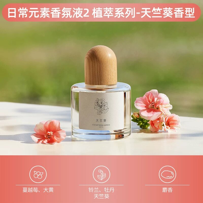 Замена для ароматизатора Xiaomi Mijia серия растительных экстрактов, аромат Герань, домашний и комнатный деодорант