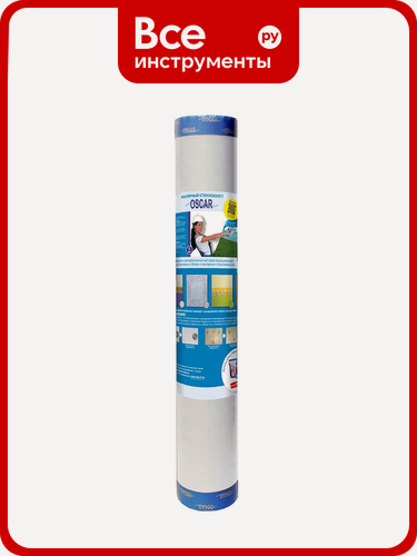 Изображение товара Малярный стеклохолст Oscar light плотность 25 г/м2 1х50 м -50 Os 25, 5см, пластиковая
