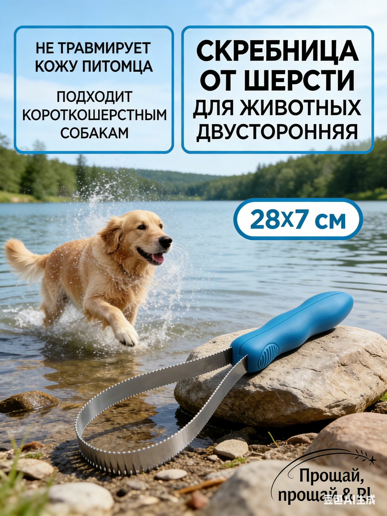 Расческа для животных