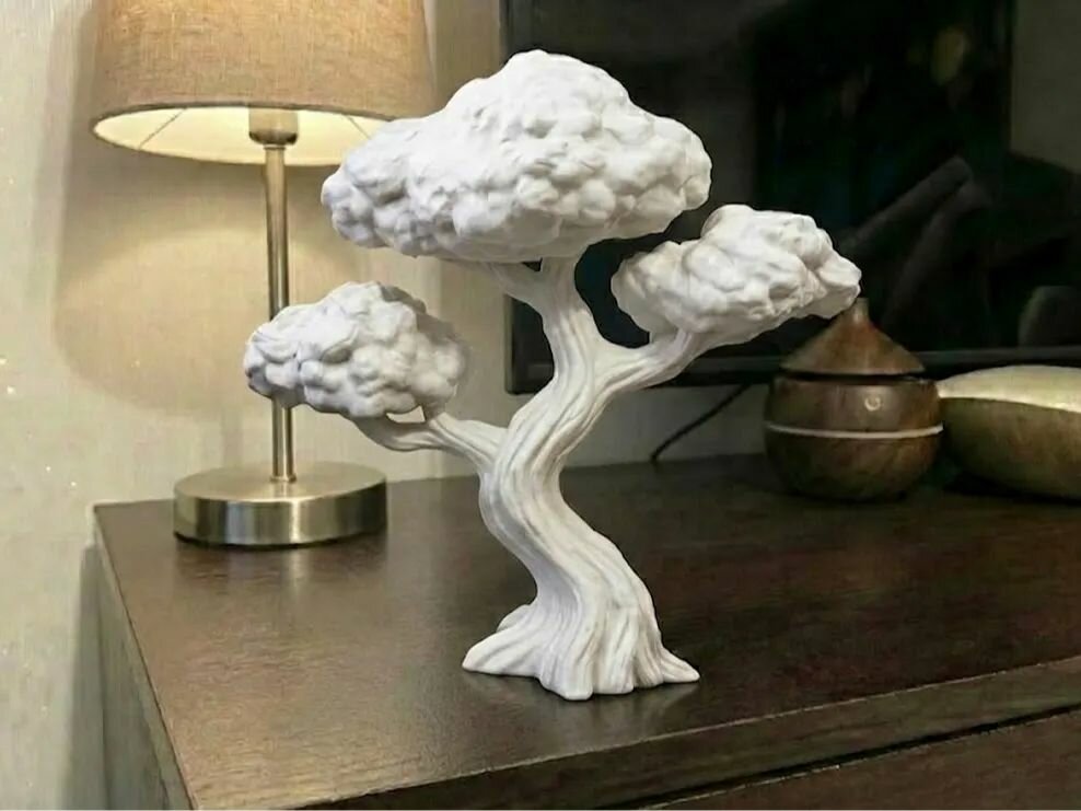 Фигурка бонсай облако дзен сакура