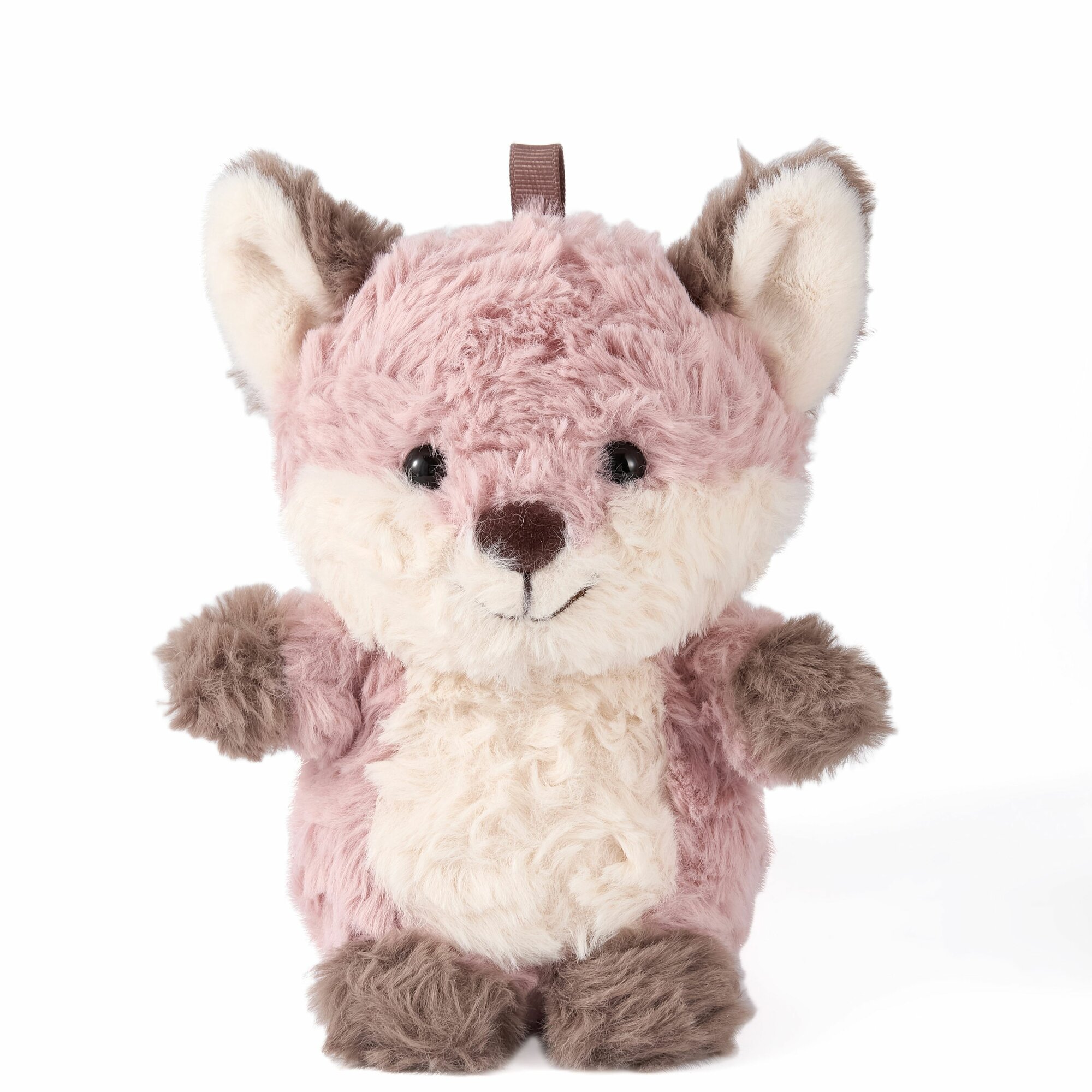 Плюшевый кулон унисекс Hugbuddy Fox Peach, 16 см