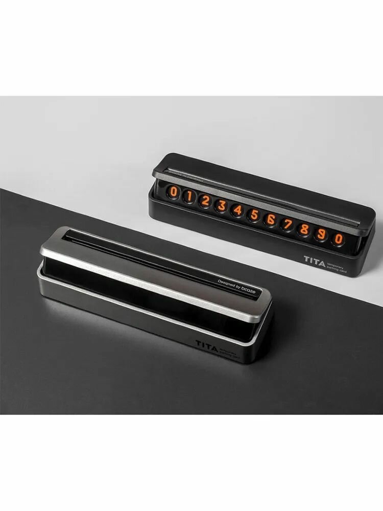 Изображение Парковочная карта Xiaomi TITA Temporary Parking Card (серая)