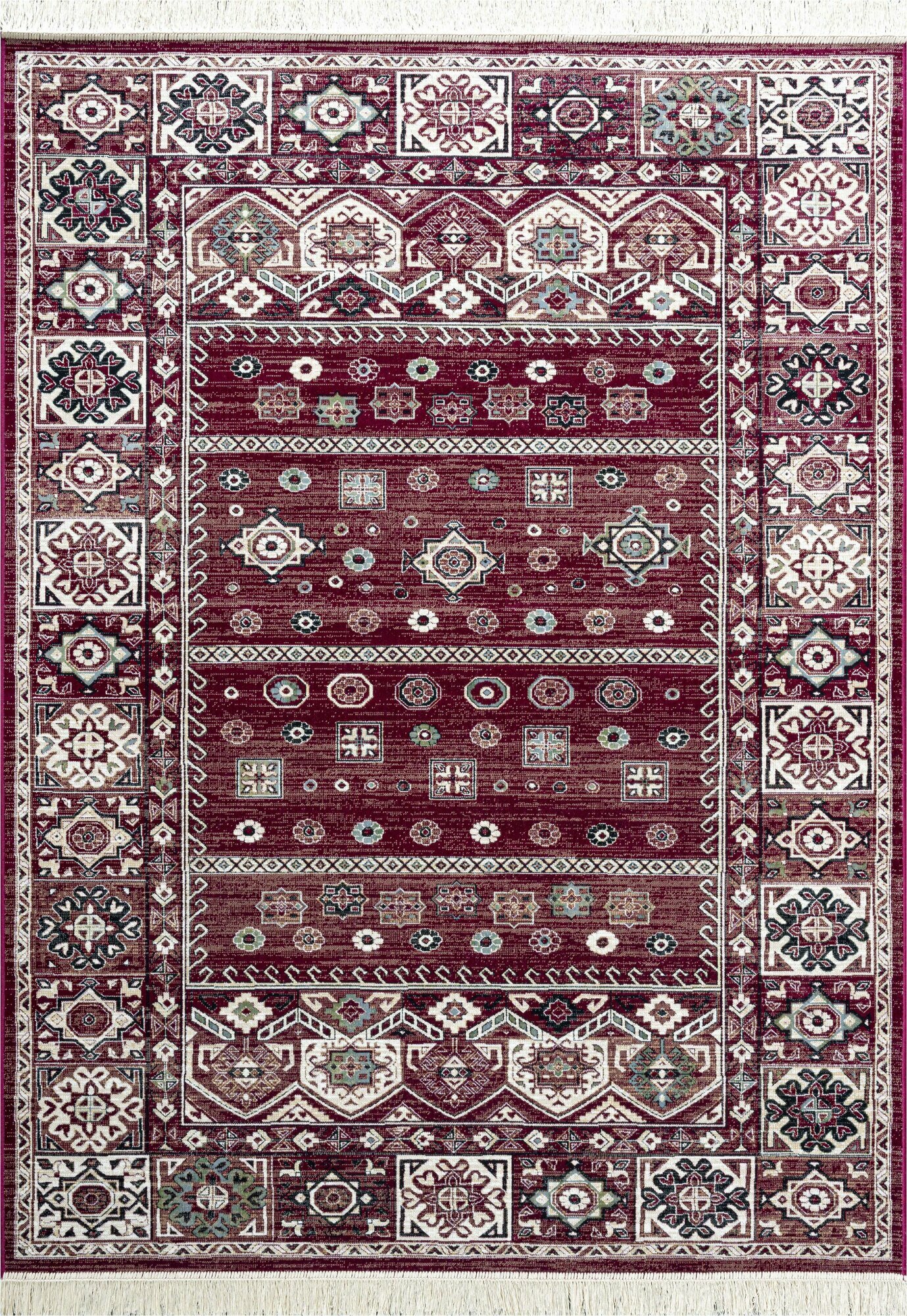 Ковер для комнаты 1.6 на 2.3 м. Royal Palace - Ragolle в гостиную спальню. Вискоза / Хлопок. Тонкий (3мм)