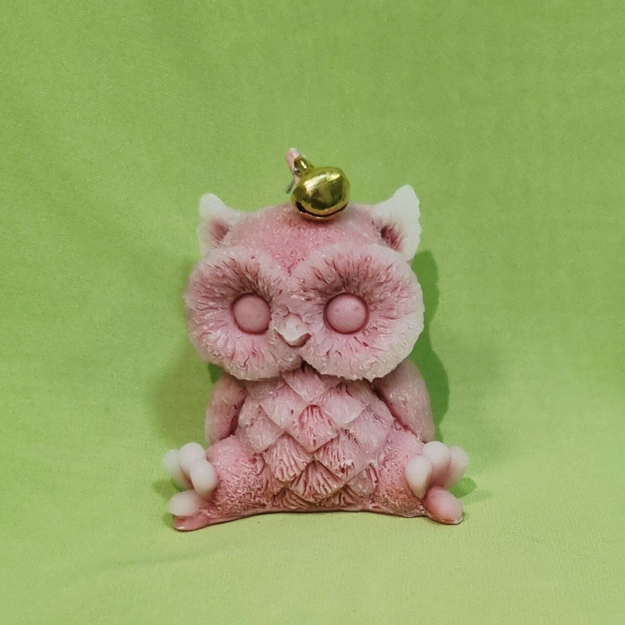 Свеча "Новогодний декор", цветочный аромат, розовый, 40 ч горения, фигурная, 6 см