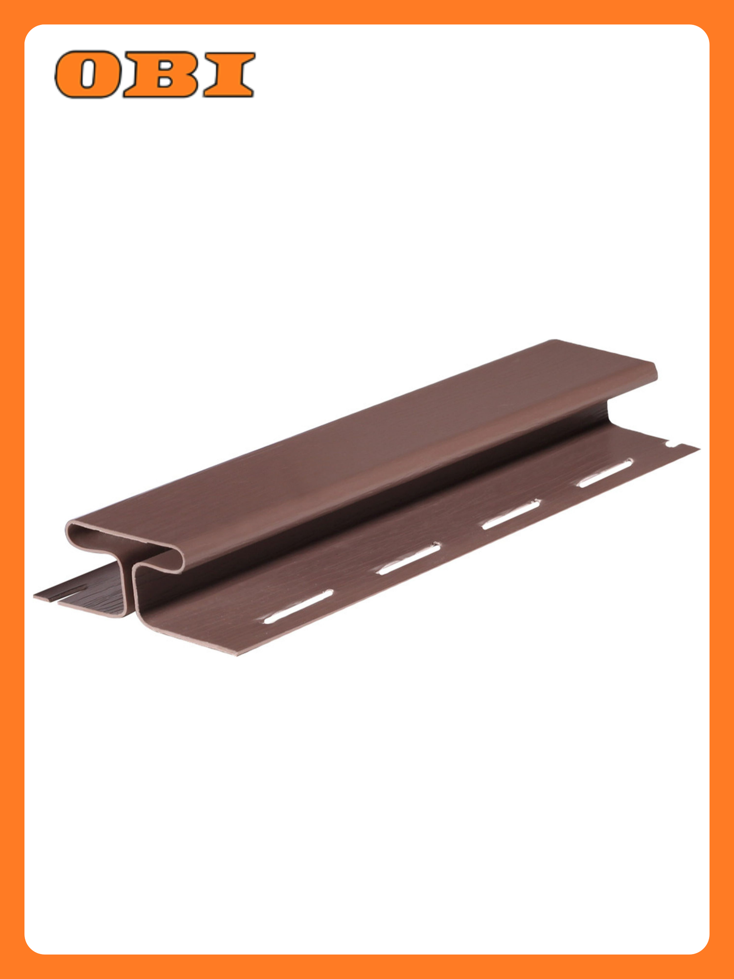 Профиль Fineber Н-образный виниловый 305 см цвет цикорий