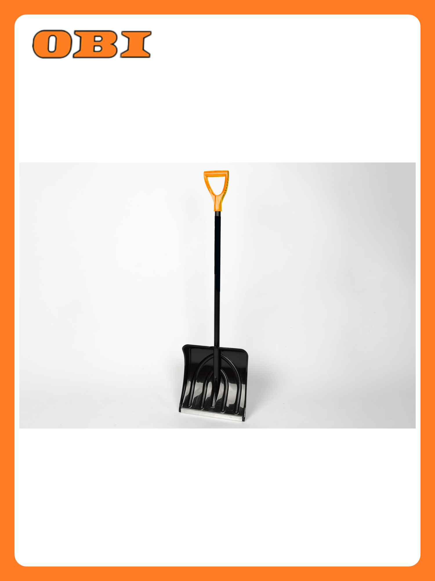 Лопата зимняя Заря №6 Премиум 135см