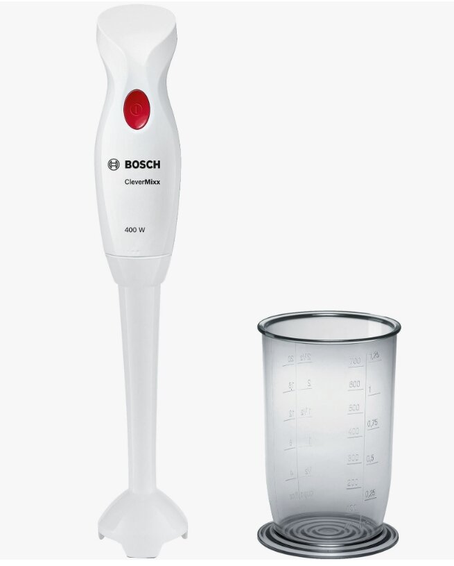 Блендер погружной BOSH Clever MIXX MSM14100 электрический 220в 400W