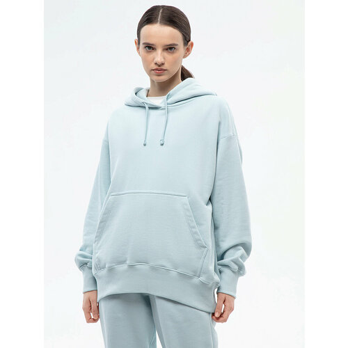 фото Худи streetbeat basic french terry hoodie, 1 шт., размер m, , нежно-голубой