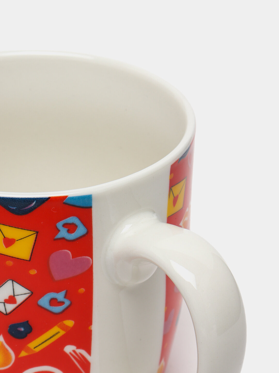 Кружка с двойным дном 200мл (желтый) — фото 1