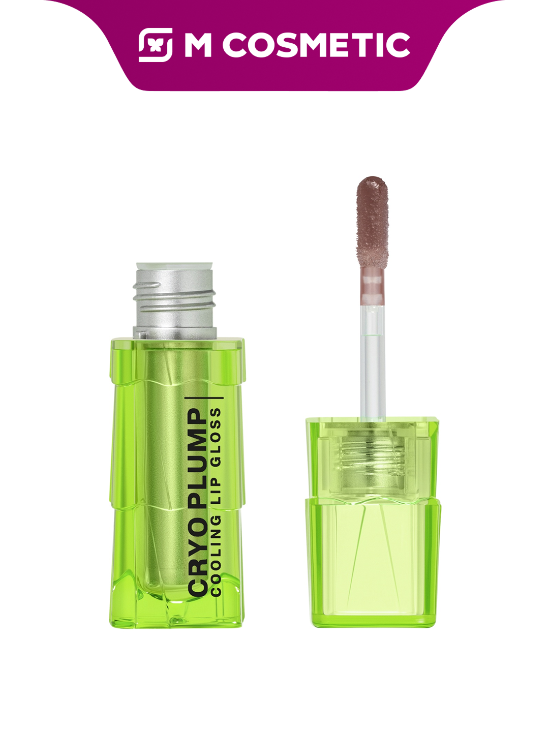 Блеск для губ Influence Beauty Cryoplump 02, экстра плампер, тон 02