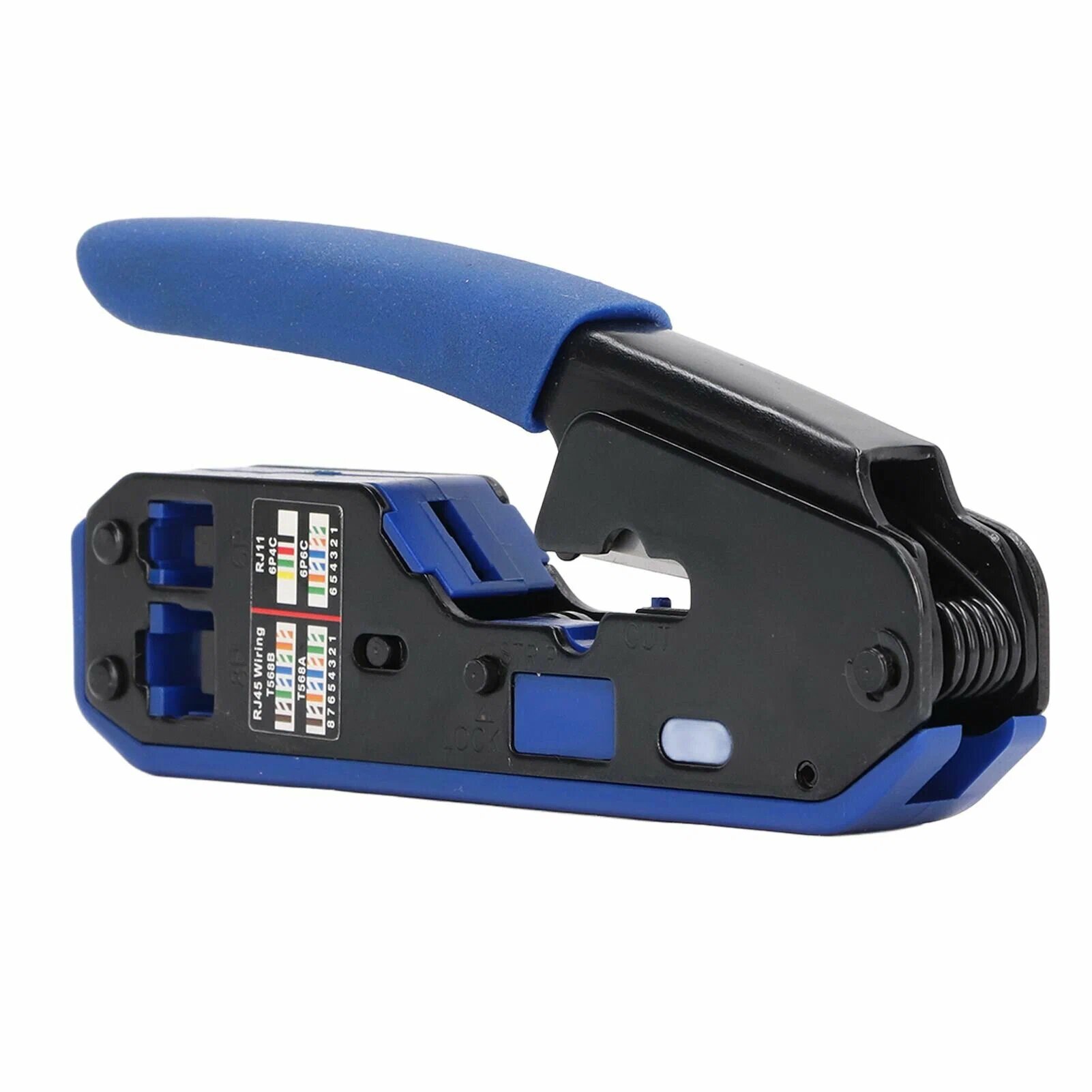 Ручная обжимник сетевой RJ-45 ROMA-211