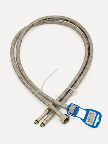 Изображение товара Подводка для смесителей AZARIO LUXe 0,5 м (силик. оболочка) пара AZLux903