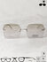 Солнцезащитные очки в стиле Oversize Square