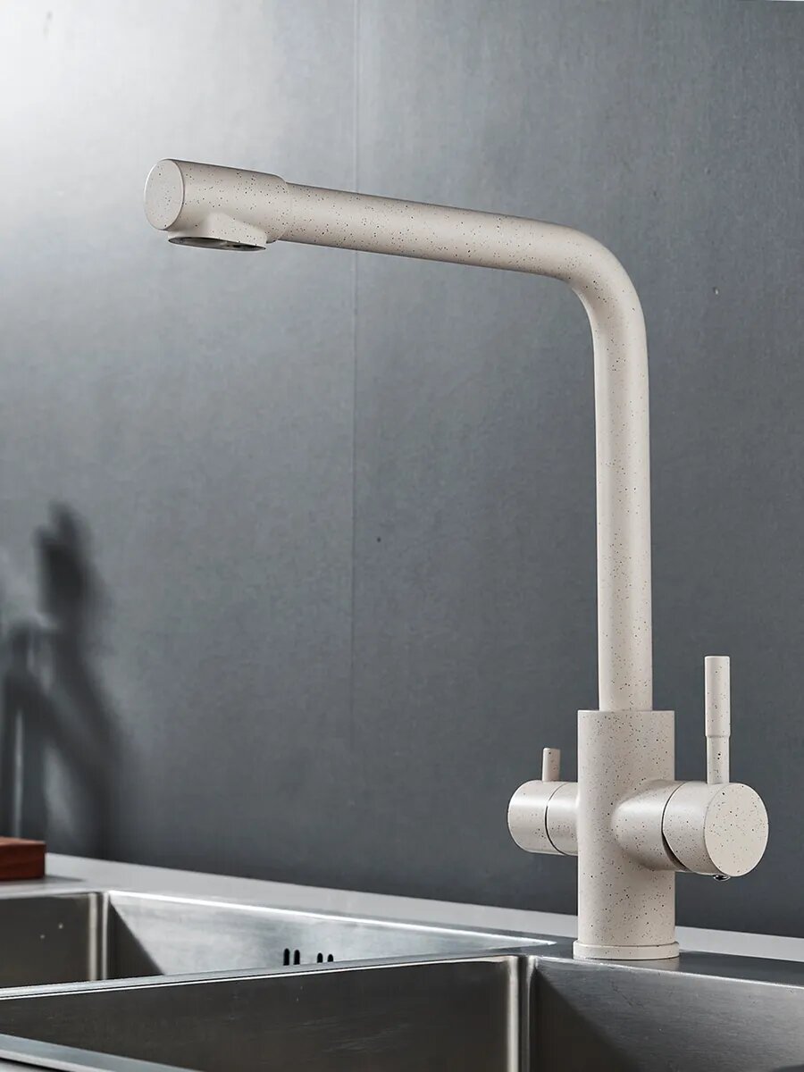 Высокий смеситель для кухни с фильтром для воды Shevanik S868X