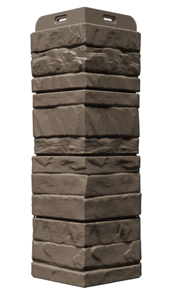 Docke Алтай Шоколад угол наружный (4 уп. / 36 шт.) для фасадных панелей