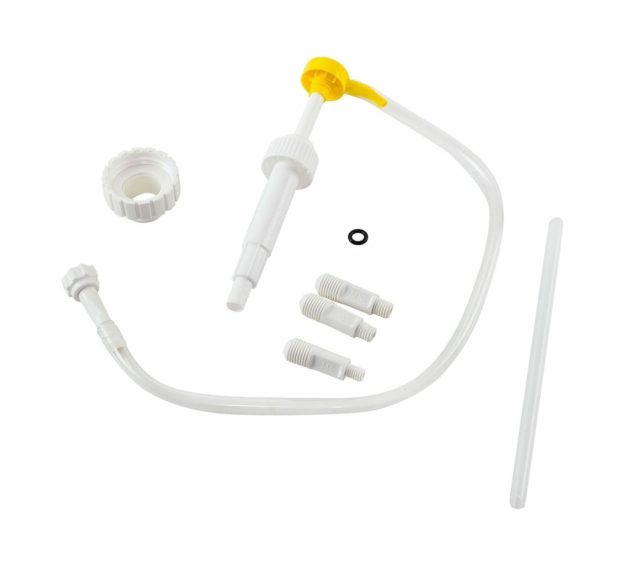 Насос ручной для замены масла в редукторе ПЛМ, 3 адаптера, большая горловина