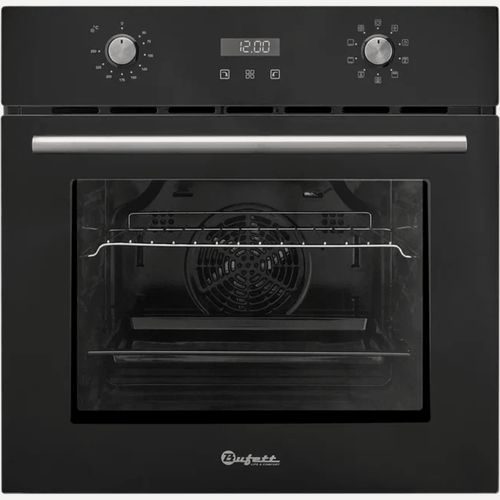 Изображение товара Духовой шкаф электрический Bufett YON 170 встраиваемый, ширина 60см, объем 56л, 9 режимов, конвекция, 2800Вт черный