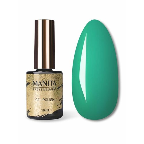 фото Гель лак manita classic №072 "tropical punch" 10 мл, глянцевый, зеленый