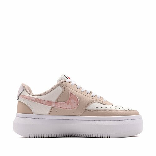 фото Кеды nike court vision alta leather, размер 7.5 us, белый/бежевый