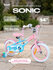 Велосипед двухколесный детский Rant Sonic Pink blue 14" (розовый/голубой)