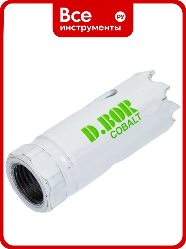 Коронка биметаллическая COBALT M42 20 мм D.BOR D-HS-BIM-CO-38-020