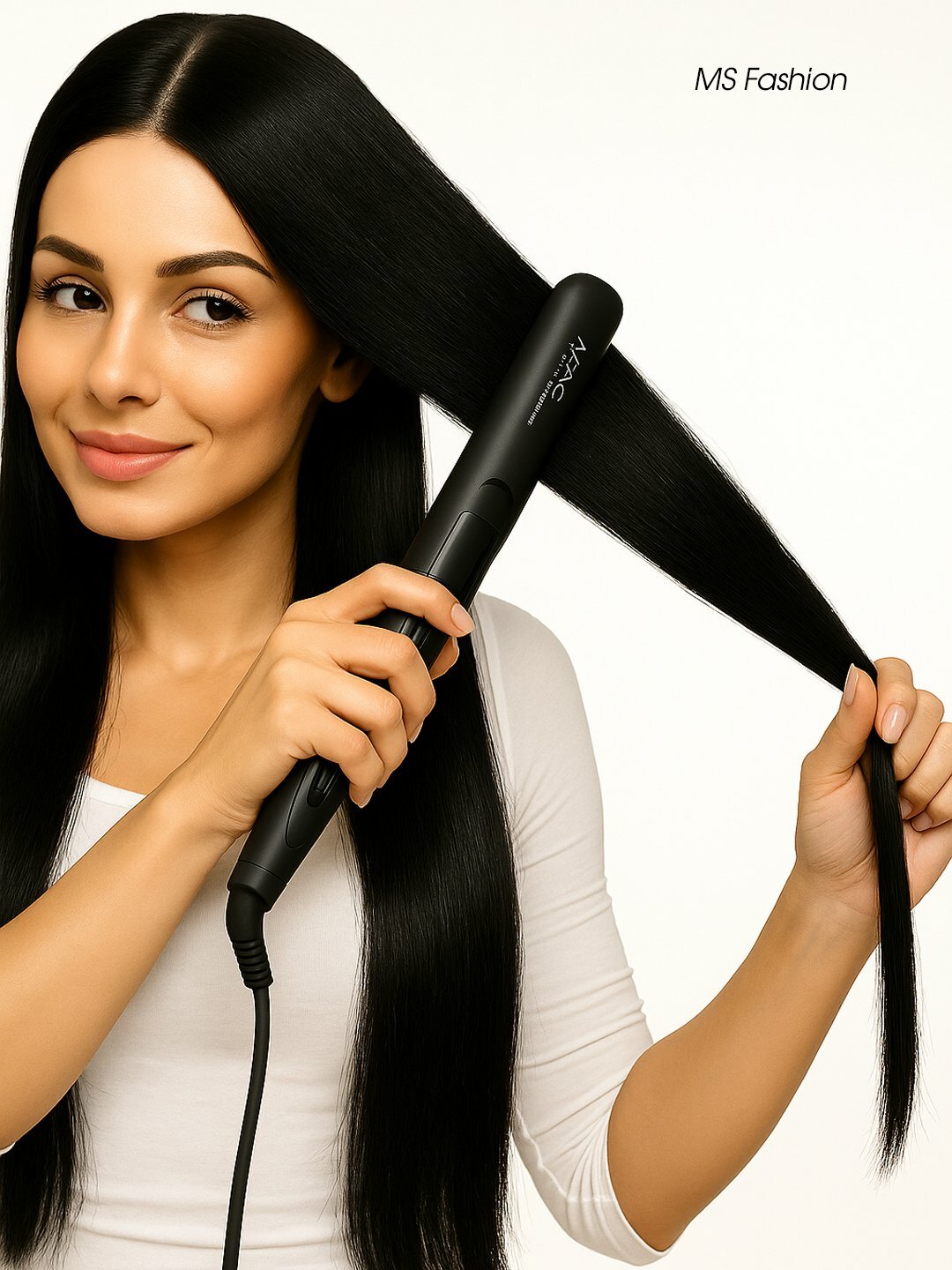 Professional soch tekislovchi dazmol MAC Styler MC-2018, LED displeyli