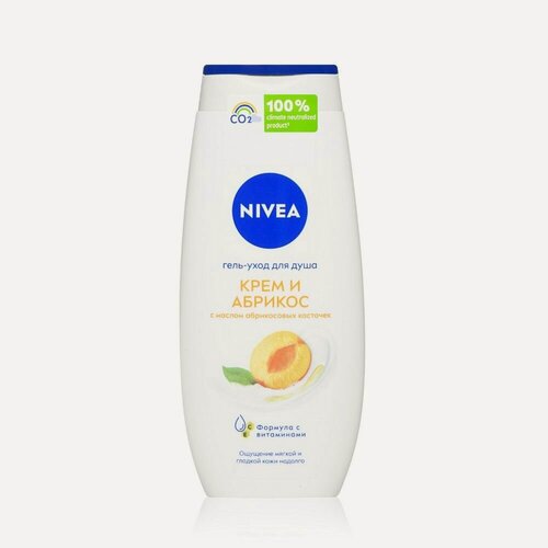 Изображение товара Крем - гель NIVEA для душа " молоко и абрикос " 250мл