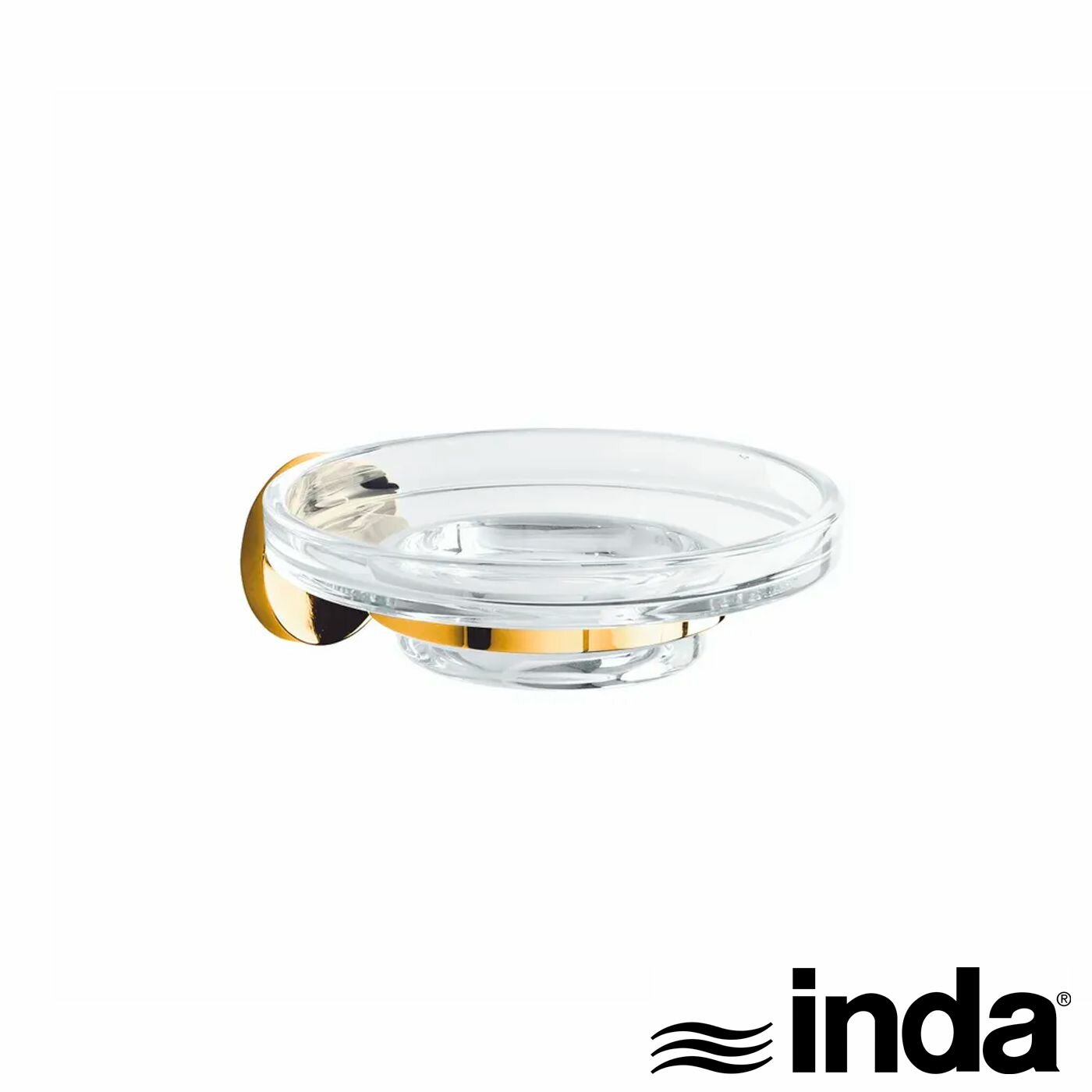 Мыльница для ванной с чашкой Inda One A24110DR03