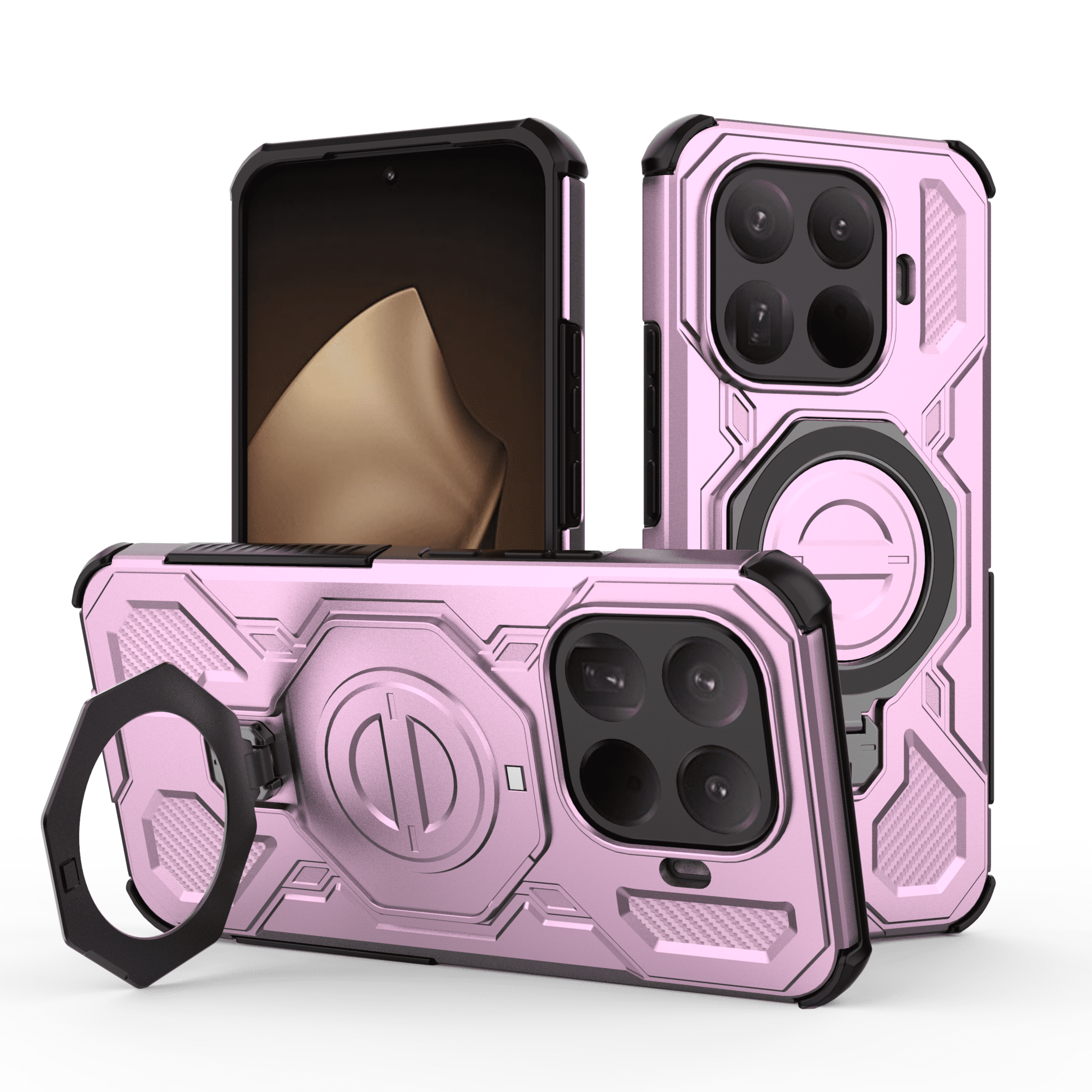 Чехол для Xiaomi 15T Pro / Сяоми 15T Про / Ксиаоми 15T Про Магнитный кронштейн защищающий от падения чехол для мобильного телефона