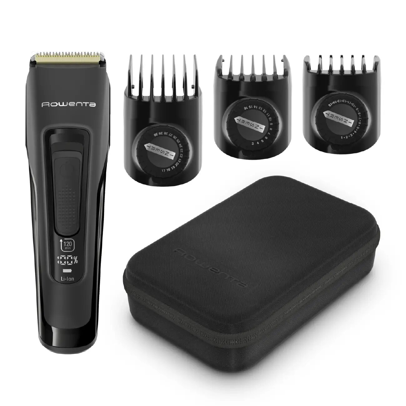 Машинка для стрижки Rowenta Advancer TN5243F4, 2 г, 4.4 см, 1.8 м, 3, Машинка для стрижки — фото 1