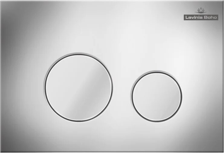 Кнопка смыва для унитаза Lavinia Boho RelFix 3805002C пластик  цвет хром  с антибактериальным покрытием