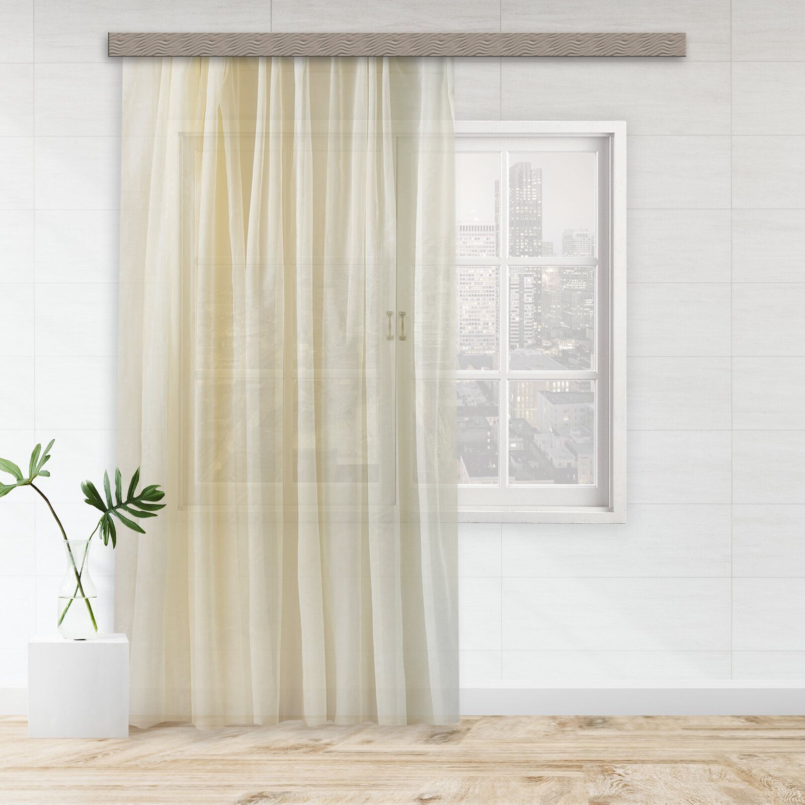 Witerra штора вуаль 300x260 см шампань 10201