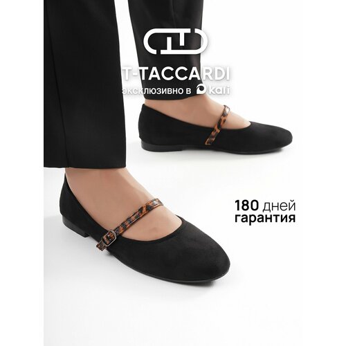 фото Балетки t.taccardi весна-лето 2026, размер 39, черный