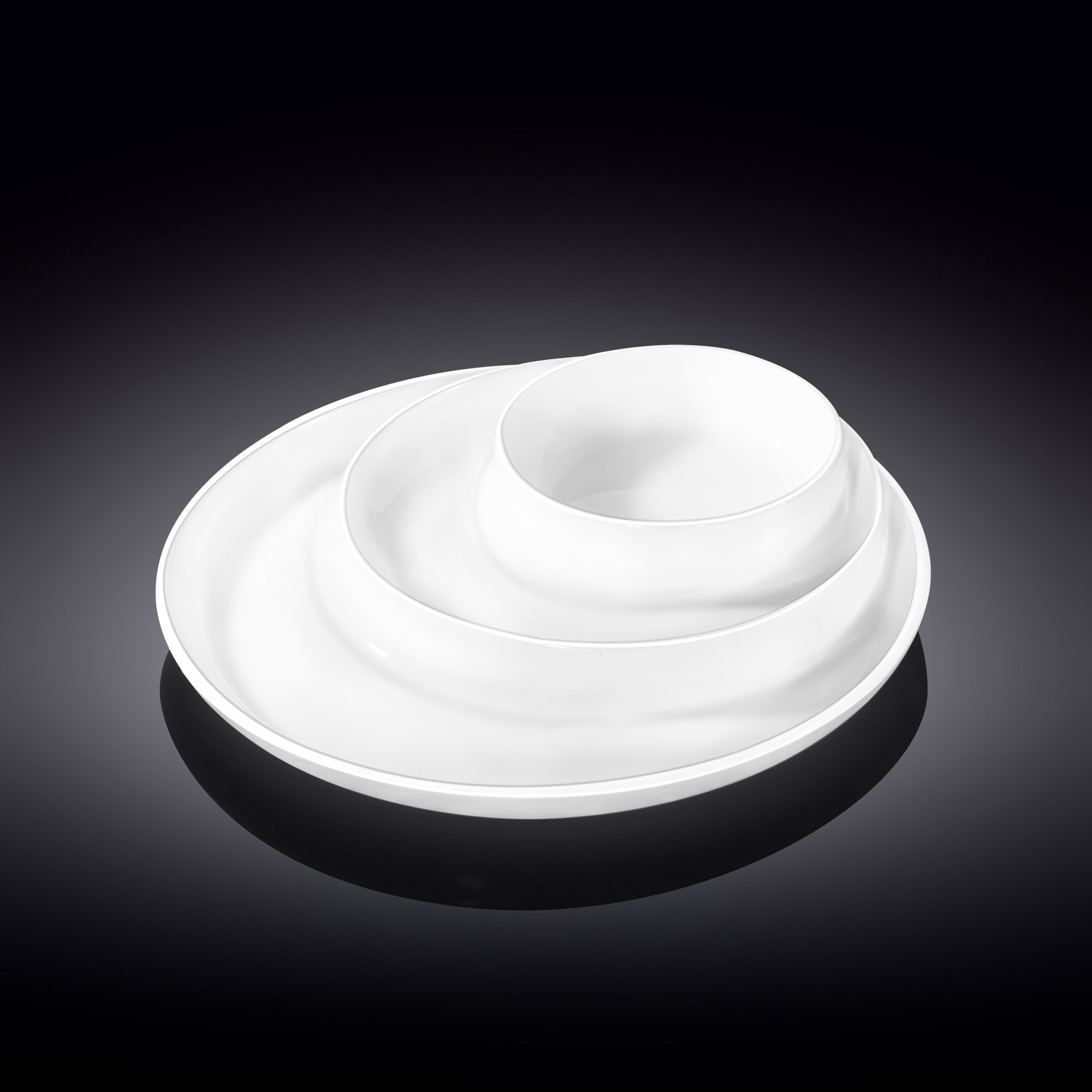 Менажница круглая 25,5 см WL‑992691/A