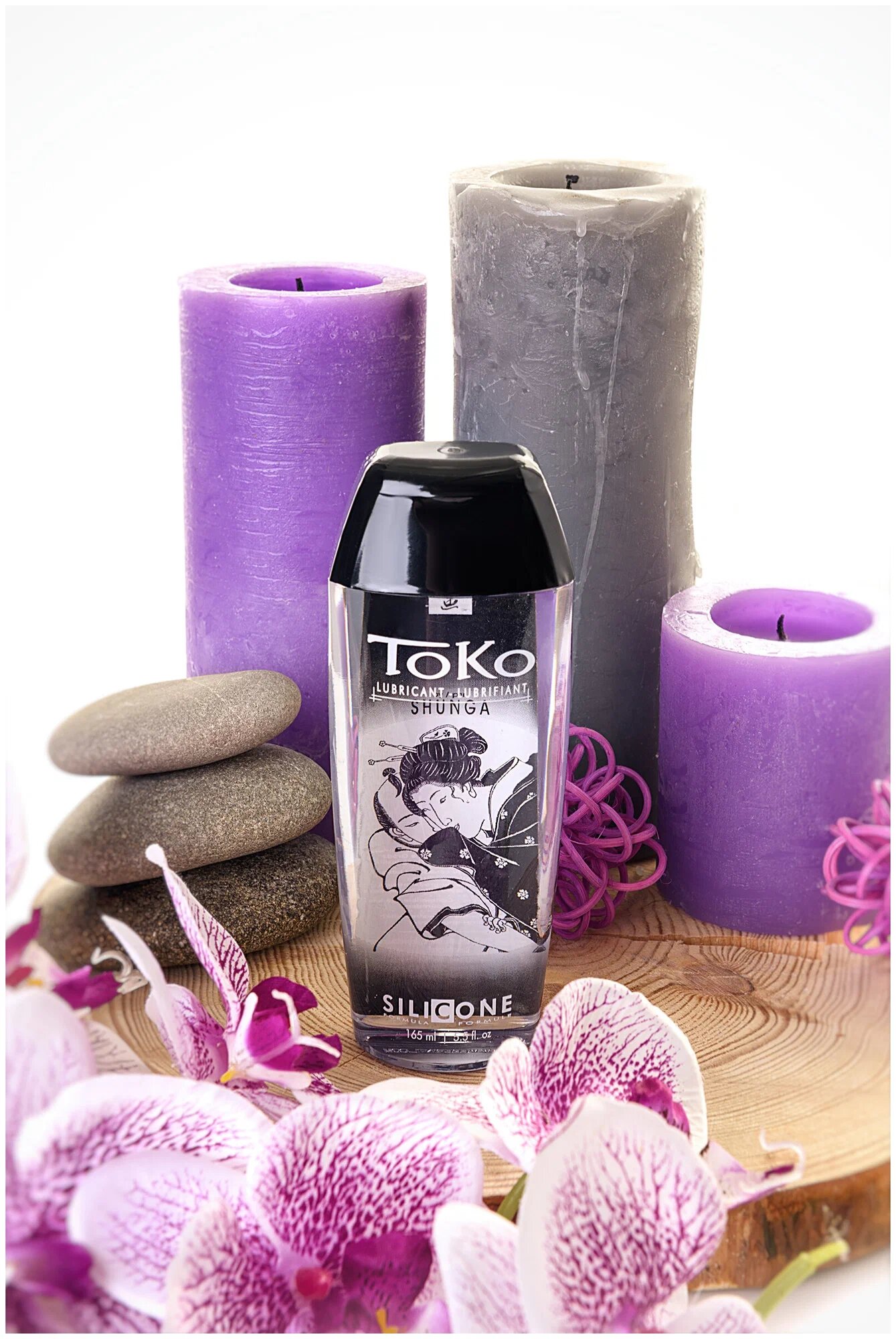 Индивидуальный ароматический лубрикант SHUNGA Toko Пылающая вишня 165 МЛ