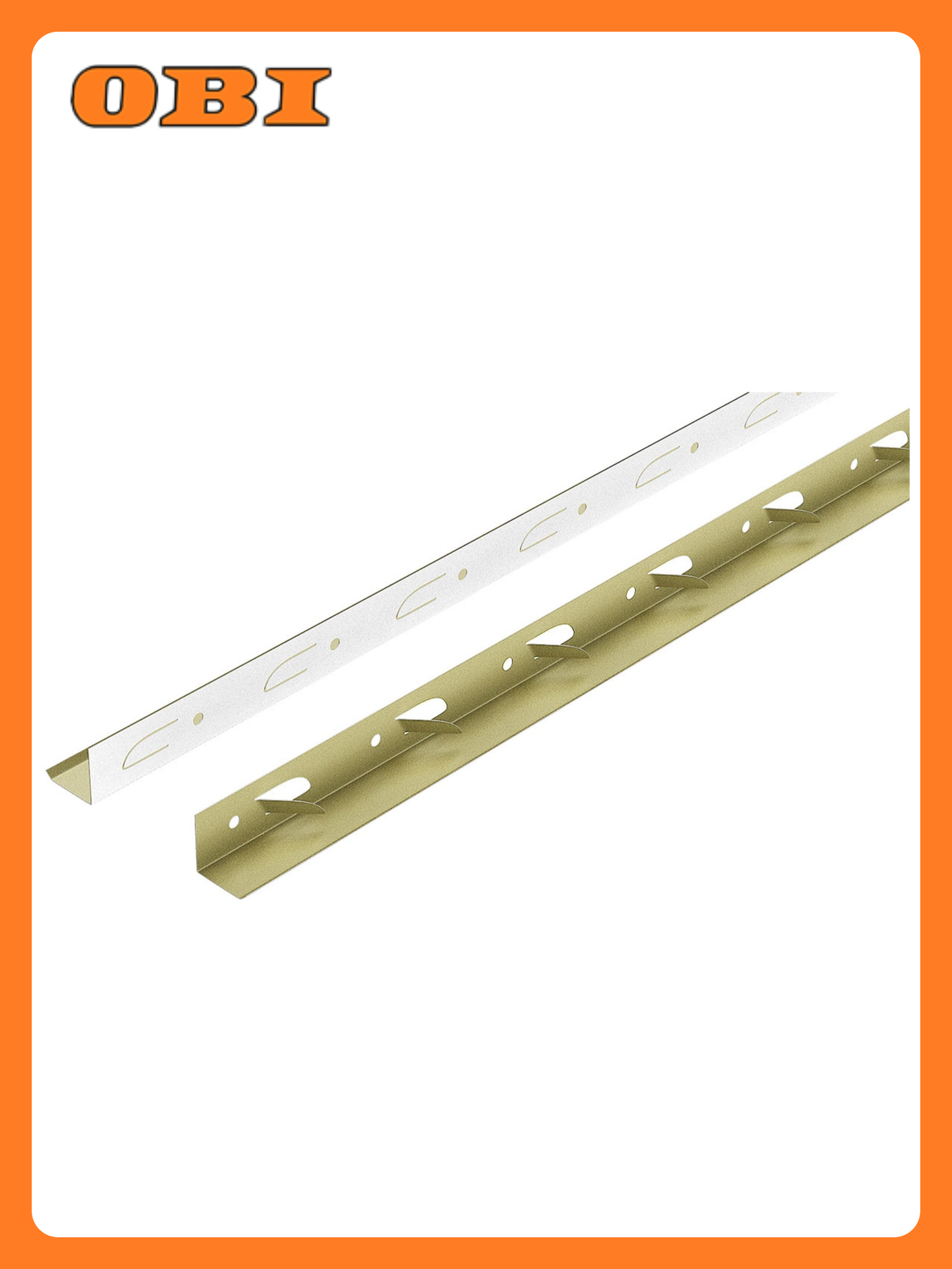 L-профиль потолочный CESAL жемчужно-белый 3000х25х25 мм