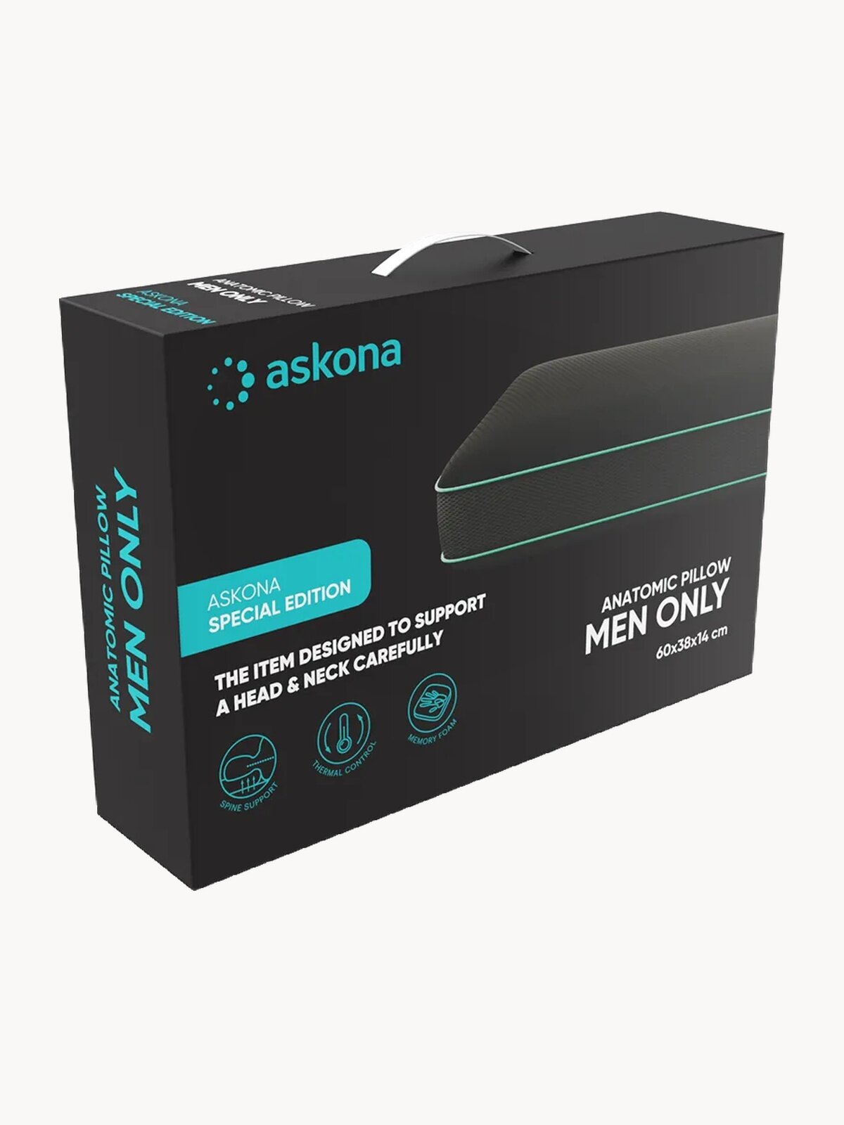 Подушка анатомическая Askona (Аскона) Men Only