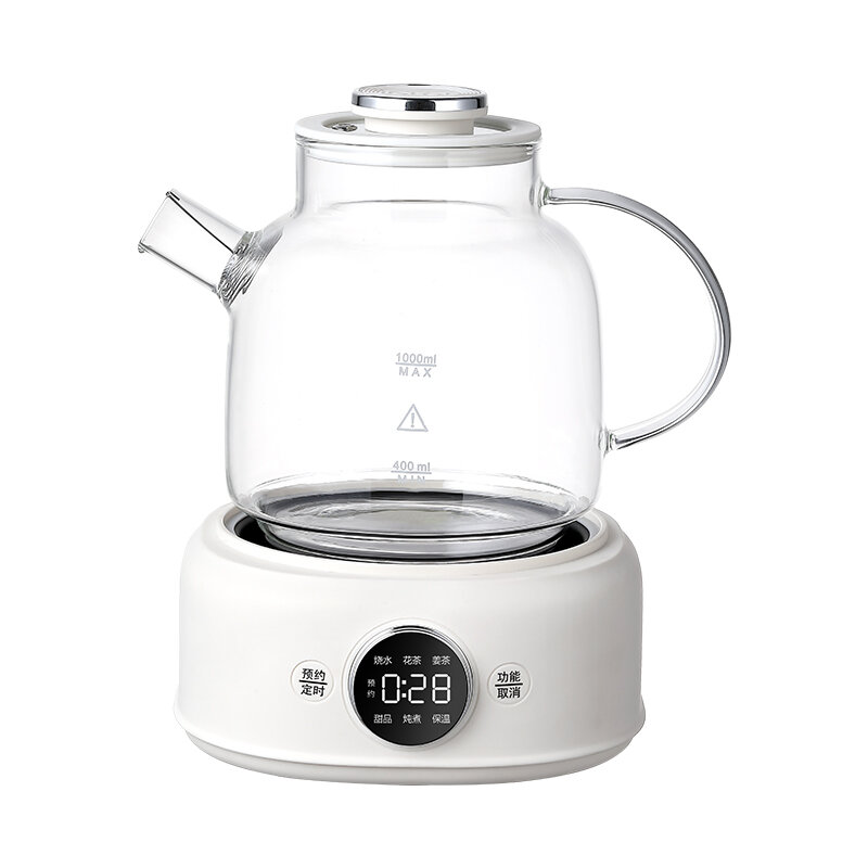 Мини-чайник LOTOR Health Pots электрический стеклянный D11, transparent