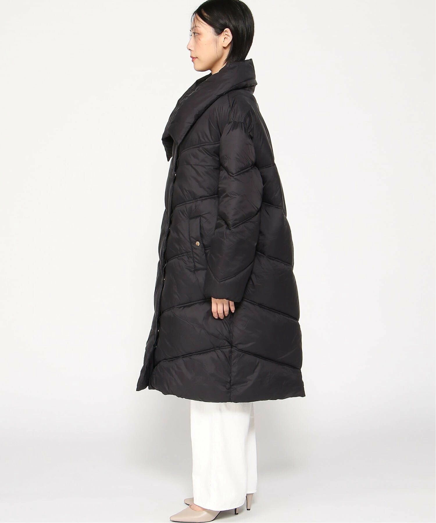 Пальто GUESS, размер M, черный — фото 1