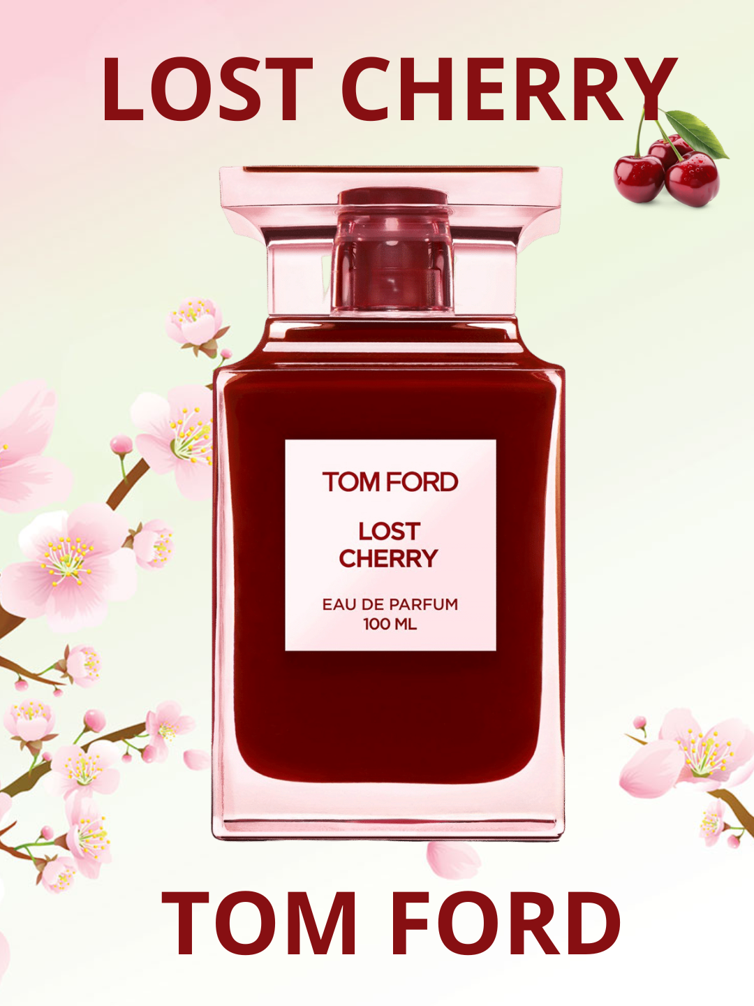 Lost Cherry Tom Ford унисекс парфюм в 10 мл флаконах, формате рефилла от LABOR Parfum