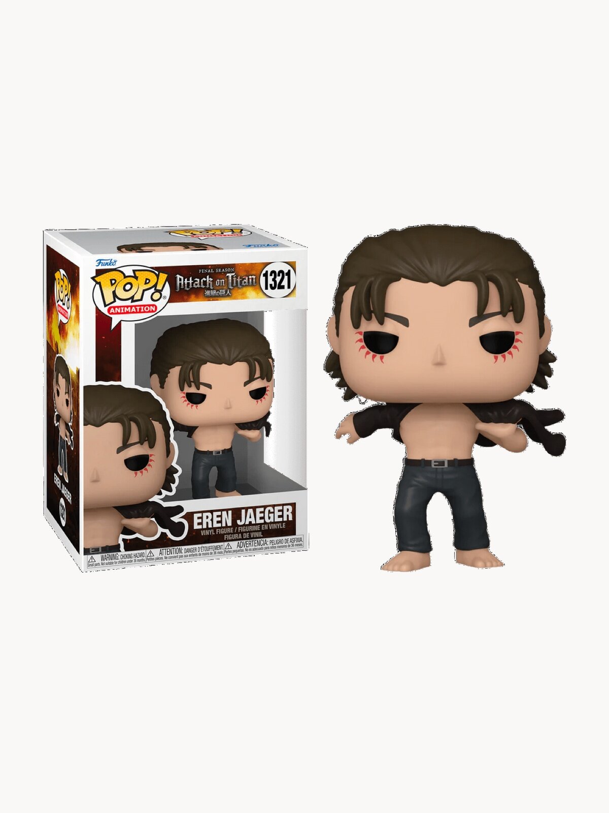 Фигурка Funko POP! Animation Attack on Titan - Eren Jeager 67926 (1321) Эрен Йегер