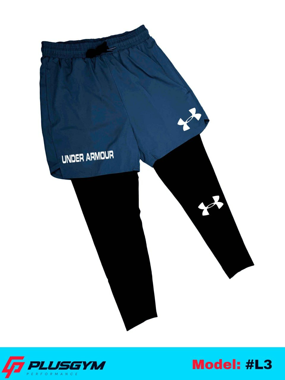 Шорты спортивные эластичный полиэстер