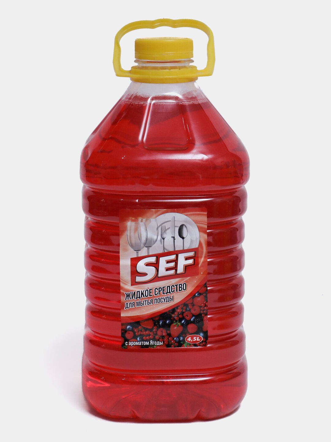 Жидкое мыло для посуды 4,5л с ароматом Ягоды — фото 1