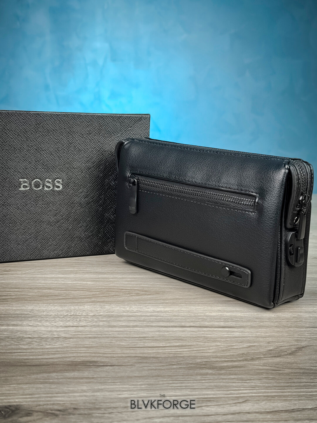 Сумка барсетка , фактура матовая, хаки — фото 1